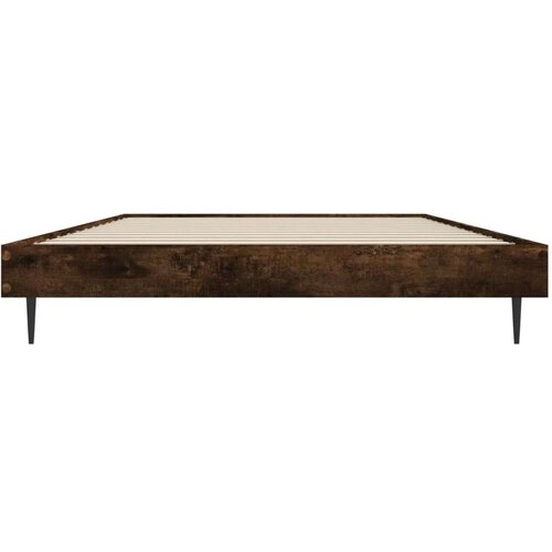 vidaXL okvir za krevet boja hrasta 90 x 200 cm konstruirano drvo Cene