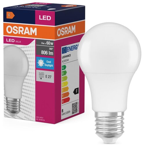 Osram led sijalica A60 E27/8W/230V 6500K Cene