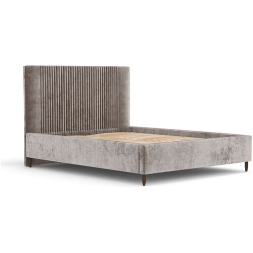 Maison de R&amp;ecirc;ve Bež tapecirani bračni krevet s prostorom za odlaganje s podnicom 180x200 cm Etero &amp;ndash; Slike