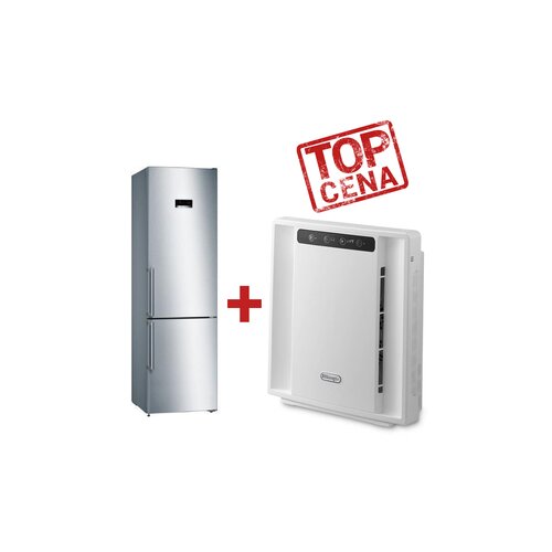 Bosch kombinovani frižider KGN393IEP + delonghi ac 75 prečišćivač set EK000462518 Slike