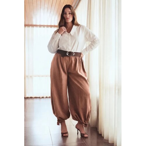 Trendyol ženska bluza Tbbss26Af00130, krem Cene