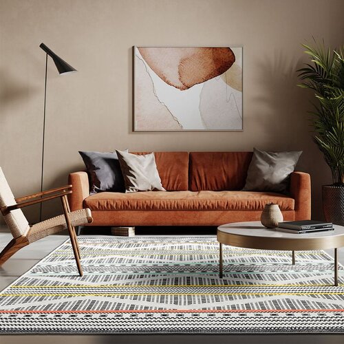 Conceptum Hypnose Kece-Fr113 bela tepih (80 x 150 cm) Cene