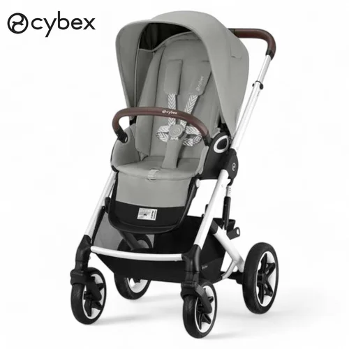 Cybex Gold® otroški voziček talos™ s lux stone grey (silver frame)