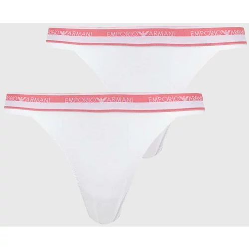 Emporio Armani Underwear Brazilke 2-pack boja: bijela