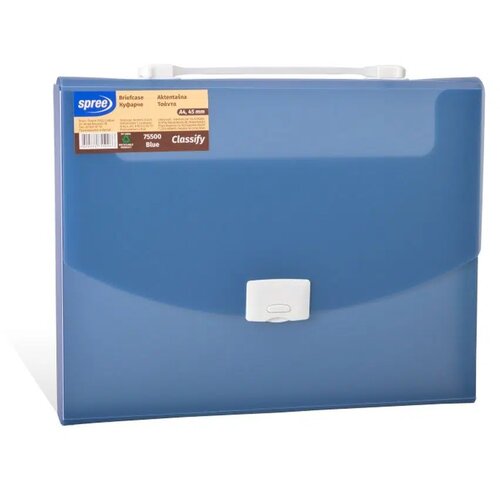 Spree briefcase, koferčić, 45mm, A4, plava Slike