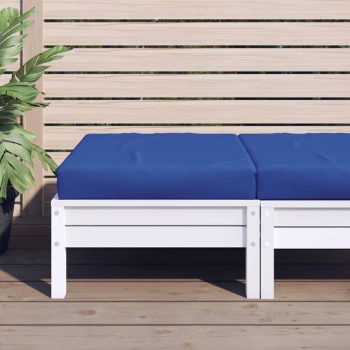 vidaXL Blazina za paleto modra 60x60x8 cm oxford tkanina Cene