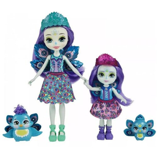 Enchantimals Mattel - Patter Peacock & Flap Sisters (HCF83), (21382378) Cene