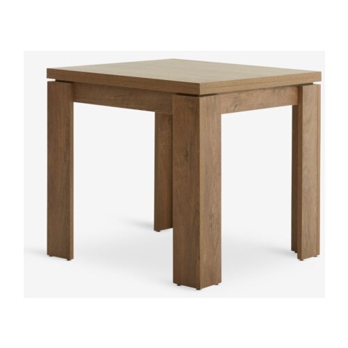  Vedde trpezarijski sto boja divljeg hrasta 80x80/160 ( 3670443 ) Cene