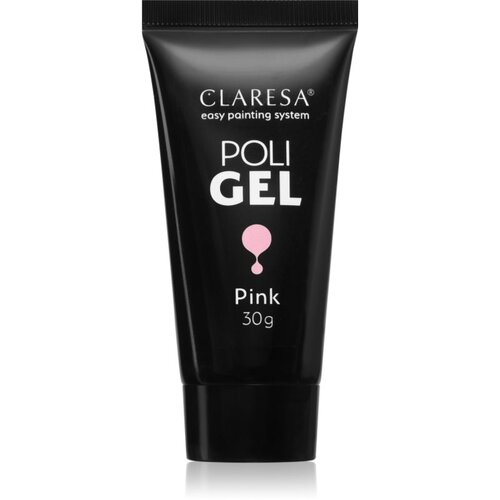 Claresa Poli Gel gel za modeliranje nohtov odtenek Pink 30 g Slike