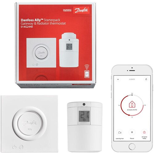Danfoss početni set ally (bijele boje) Cijene
