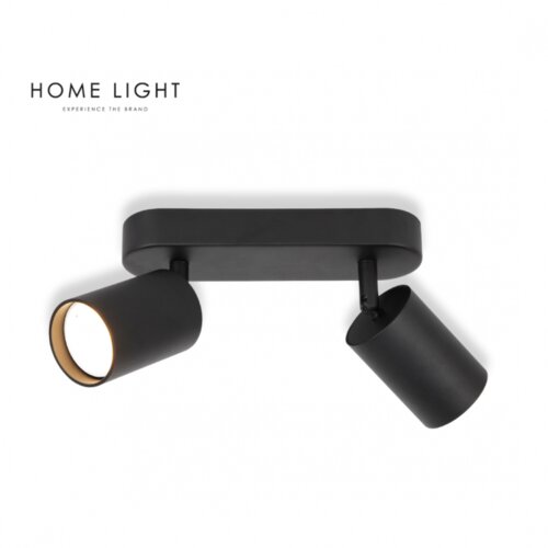 HOME LIGHT TALIA 82 spot lampa 2xGU10 crna Slike
