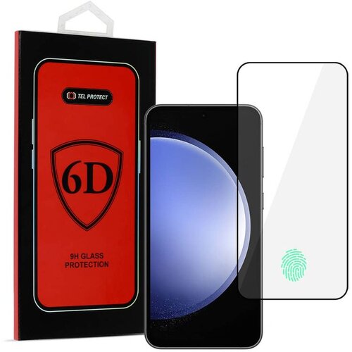 Full GLUE 6D KALJENO STAKLO ZA SAMSUNG GALAXY S22/S23 BLACK (SA OTKLJUČAVANJEM OTISKOM PRSTIJU) Cijene