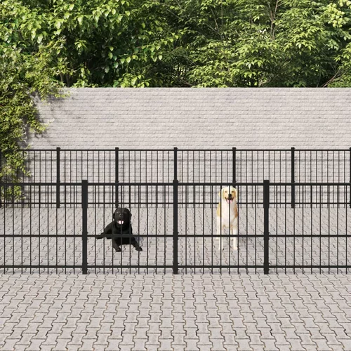  vanjski kavez za pse čelični 47,05 m²