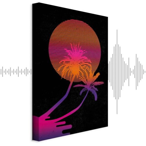  Slika - Palm at Sunrise (1 Part) Vertical 40x60 Cijene