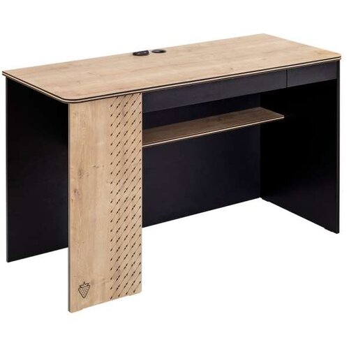 Cilek Dečiji radni sto 138x75x58cm bež-crni Slike