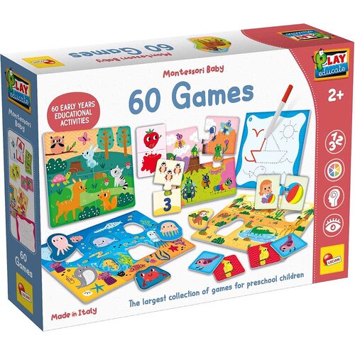 Lisciani Giochi Montessori Baby: Zbirka igrač z 60 didaktičnimi igračami - Lisciani Slike