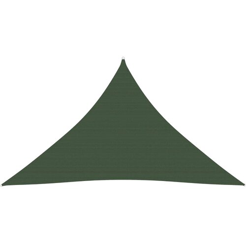 vidaXL Senčno jadro 160 g/m² temno zeleno 4x4x5,8 m HDPE, (20703224) Cene