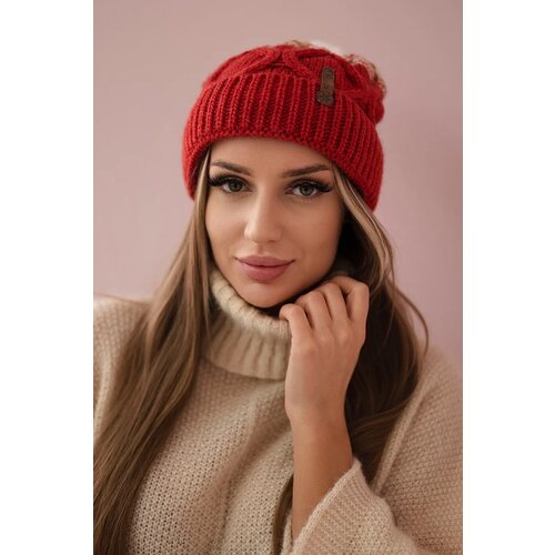 Kesi Cap with fleece Alice K248 raspberry+ecru Cijene