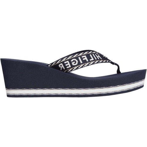 Tommy Hilfiger &amp;Scaron;portni sandali - Modra Slike