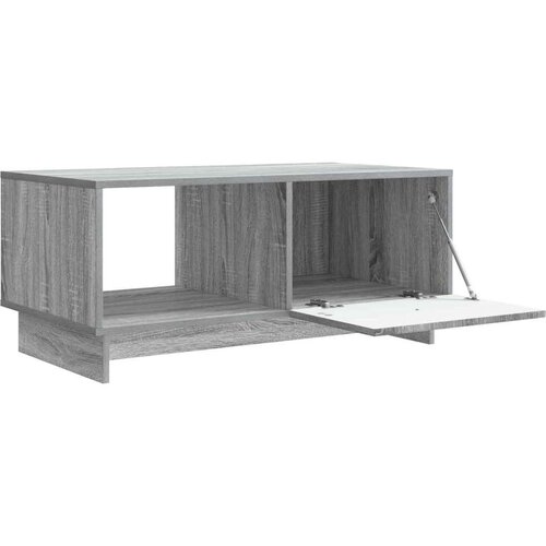 Stolić za kavu Siva sonoma 90 x 50 x 40 cm Konstruirano drvo - Siva sonoma Slike