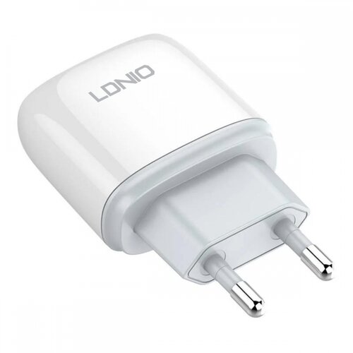 Ldnio Kucni punjac A1209Q QC3.0/ 18W sa Type C kablom beli Slike