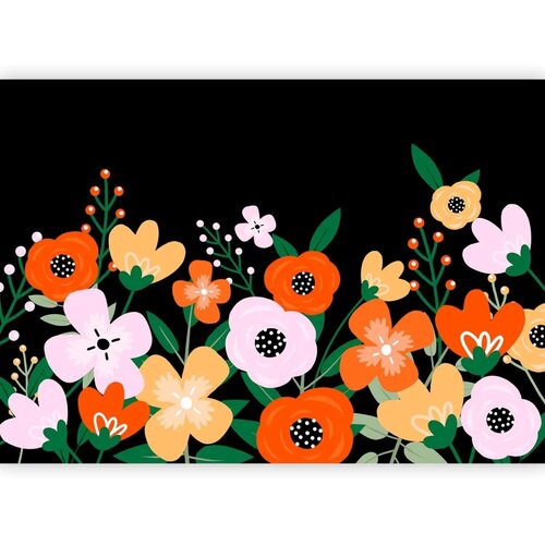  Foto tapeta - Colorful Bloom - Second Variant 147x105 Slike