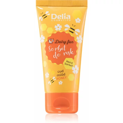 Delia Cosmetics Dairy Fun krema za njegu ruku Honey 50 ml