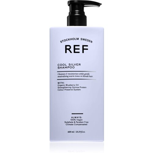 REF Cool Silver Shampoo srebrni šampon neutralizirajući žuti tonovi 600 ml Cijene