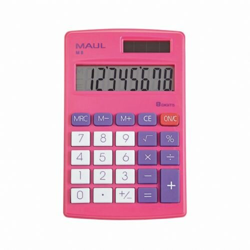 Maul džepni kalkulator M 8, 8 cifara roze ( 05DGM1008I ) Slike