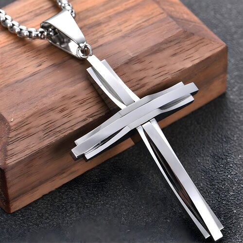 IZMAEL SI-39020 Cross - Srebrna / 60cm KP39020 Cene