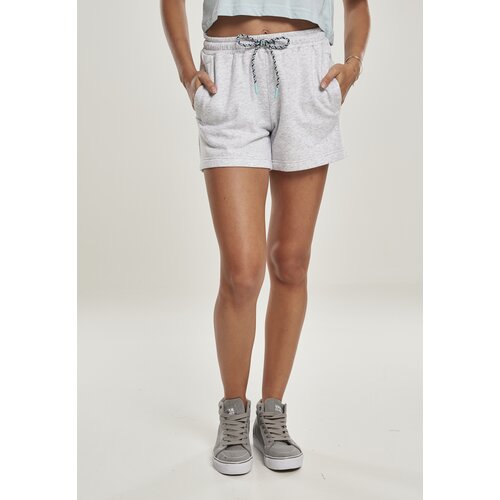 Urban Classics Ladies Beach Terry Shorts Lightgrey Slike