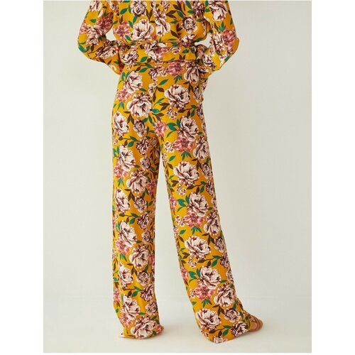 Koton Women's Floral Trousers Cene