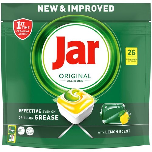 Jar tablete za pranje posuđa aio lemon 26 tableta Cijene