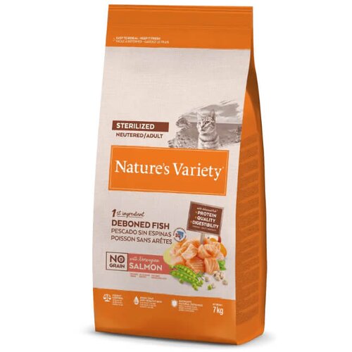Nature’s Variety Nature's Variety No Grain Cat Sterilized Adult - losos 7 kg Cene