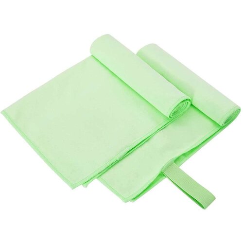 vidaXL Športne brisače 2 pcs Zelena 50 x 30 cm Poliester in poliamid Cene
