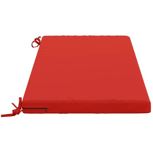  Jastučići za klupe - 2 dijela SOEST 2 kom. 100% poliester - Crvena 110 x 50 x 5 cm Poliester Cijene