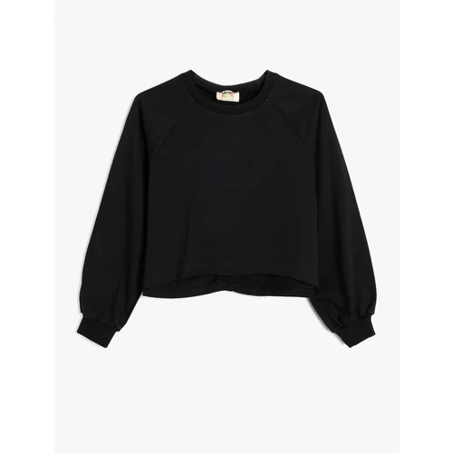 Koton Basic Sweatshirt Long Sleeve Crew Neck