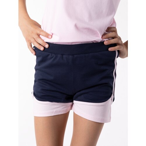 Yoclub kids's Shorts USK-0021G-6100 Navy Blue Slike