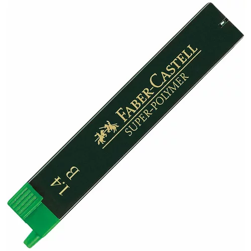 Faber-castell Mine za tehnični svinčnik , B, 1.4 mm, 12 kosov