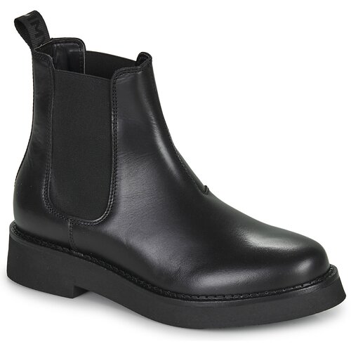 Tommy Jeans Pol&amp;scaron;kornji TJW CHELSEA FLAT BOOT Črna Slike