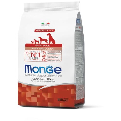 Monge All Breed Puppy Jagnjetina 800g Cene