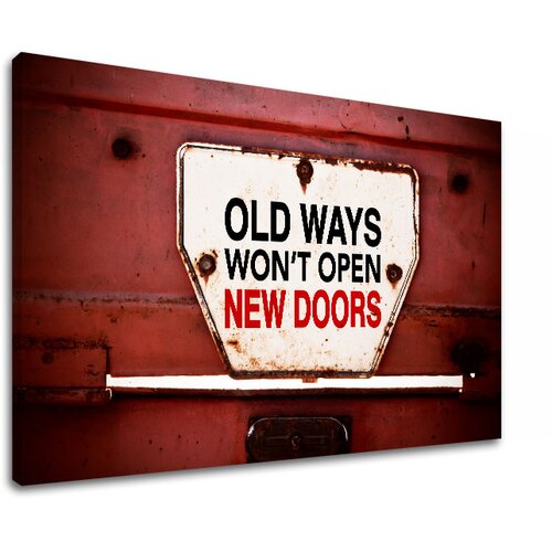  Motivaciona slika na platnu Old ways_001 (moderne slike sa) Slike