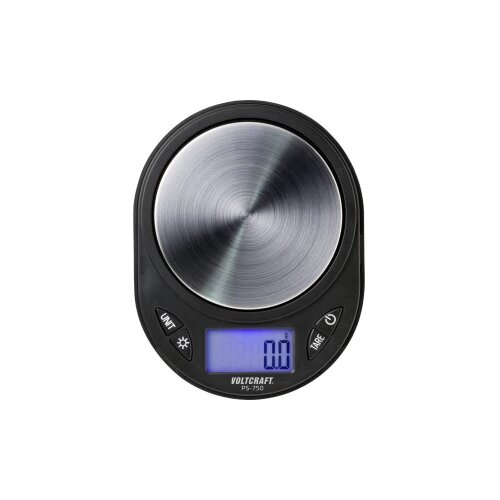 Voltcraft PS-750 Džepna vaga Opterećenje (max.) 750 g Tačnost 0.1 g baterijsko napajanje Crna Slike