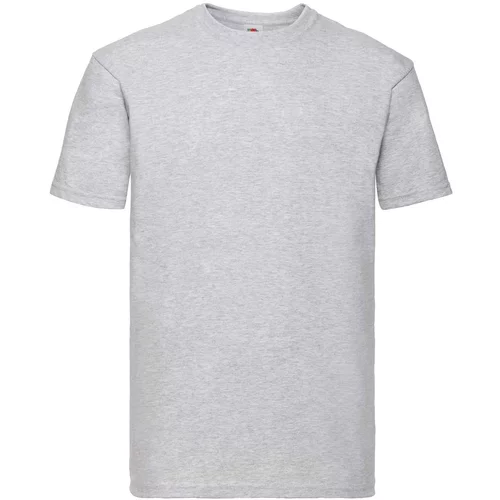 Fruit Of The Loom Super Premium Men's Grey T-shirt