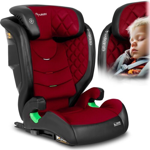 Janshop Črno-rdeč avtosedež Nukido Louis 15-36 kg ISOFIX, (21634689) Cene