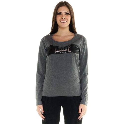 Leone 1947 Majice z dolgimi rokavi Woman T-Shirt Long Sleeves Greyss Siva Cene