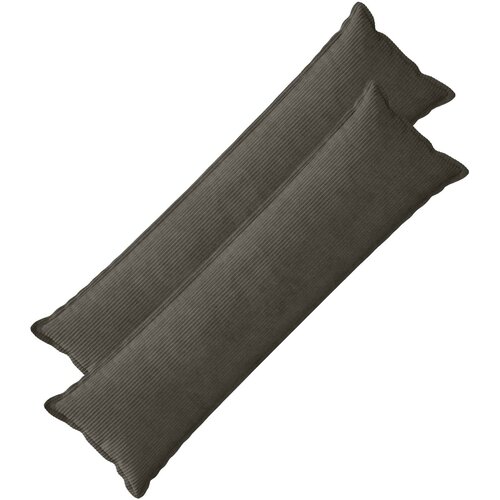  Presvlaka za jastuk 2 kom. HOUTEN Antracit 40 x 145 cm Kord Cene