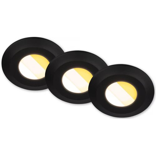BRILONER 7588035 - KOMPLET 3xLED plafonsko svetlo za kupatilo KLIRA 3xLED/4,9W/230V IP44 crno Cene