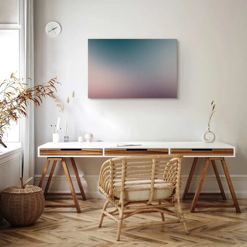  Slika - Nostalgic Gradient - Gradient Composition in Subdued Colors 60x40 Na talijanskom platnu Slike