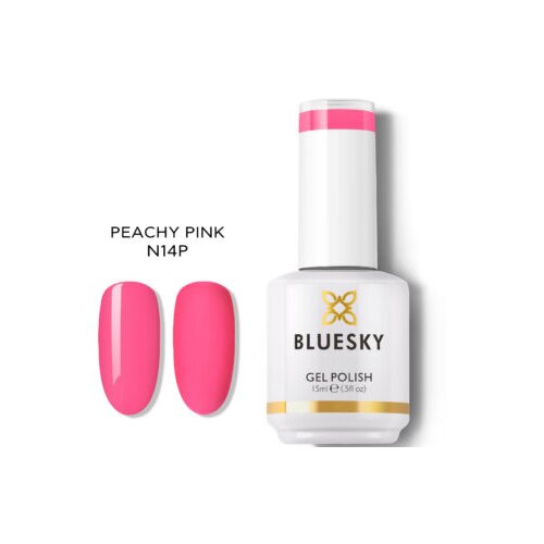  BLUESKY TRAJNI LAK PEACHY PINK 15ML Cene